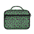 Little Purple Eggplant Pattern Print Briefcase Bible Bag