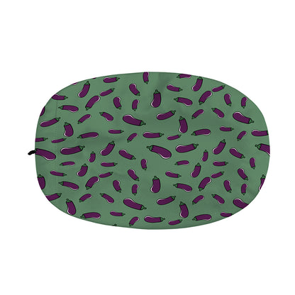 Little Purple Eggplant Pattern Print Car Side Mirror Covers