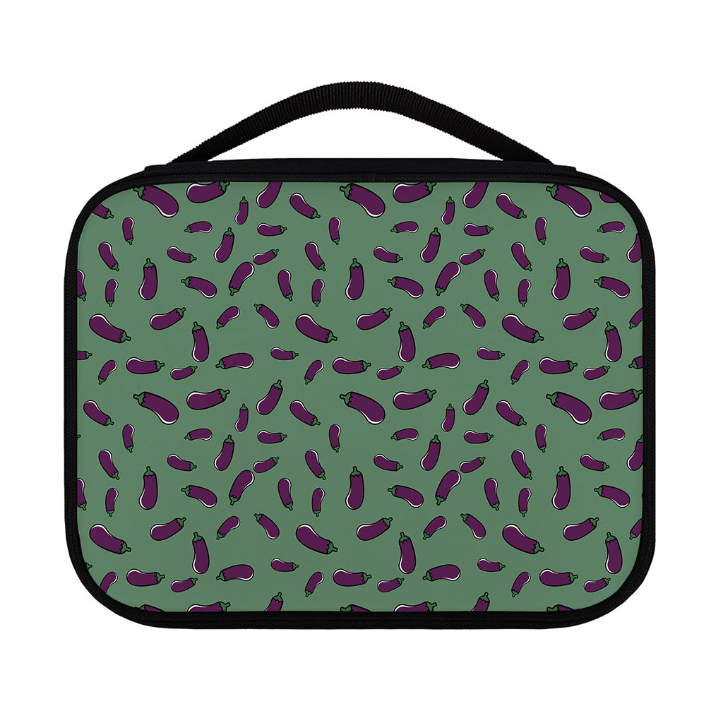 Little Purple Eggplant Pattern Print Classic Bible Case