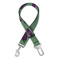 Little Purple Eggplant Pattern Print Dog Seat Belt