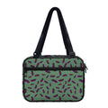 Little Purple Eggplant Pattern Print Double Strap Bible Bag