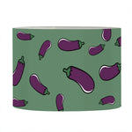 Little Purple Eggplant Pattern Print Drum Lamp Shade