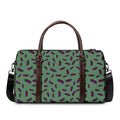 Little Purple Eggplant Pattern Print Duffel Bag