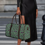 Little Purple Eggplant Pattern Print Duffle Bag