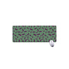 Little Purple Eggplant Pattern Print Extended Mouse Pad