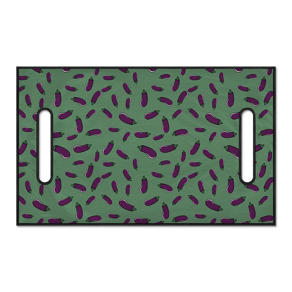Little Purple Eggplant Pattern Print Golf Cart Seat Cover
