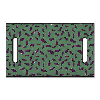 Little Purple Eggplant Pattern Print Golf Cart Seat Cover