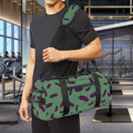 Little Purple Eggplant Pattern Print Gym Bag