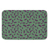 Little Purple Eggplant Pattern Print Indoor Door Mat