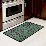 Little Purple Eggplant Pattern Print Kitchen Mat