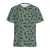 Little Purple Eggplant Pattern Print Men's Sports T-Shirt