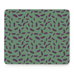 Little Purple Eggplant Pattern Print Mouse Pad