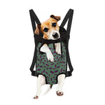 Little Purple Eggplant Pattern Print Pet Carrier Backpack