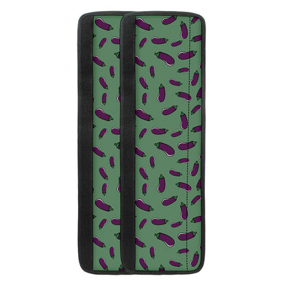 Little Purple Eggplant Pattern Print Refrigerator Handle Covers