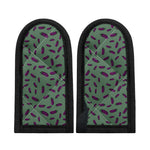 Little Purple Eggplant Pattern Print Skillet Handle Cover