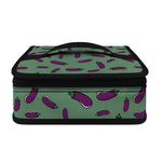 Little Purple Eggplant Pattern Print Small Lunch Bag
