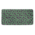 Little Purple Eggplant Pattern Print Towel