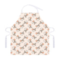 Little Rat Pattern Print Adjustable Apron