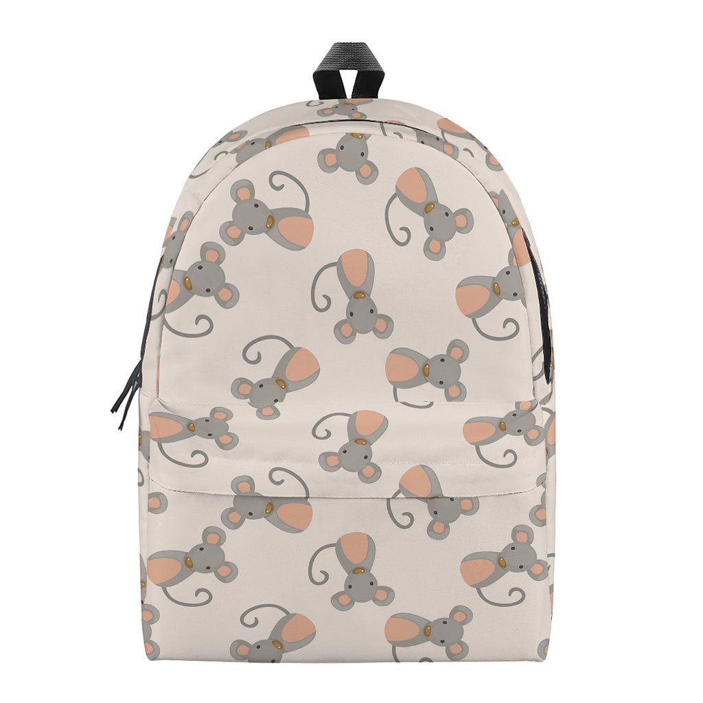 Little Rat Pattern Print Backpack