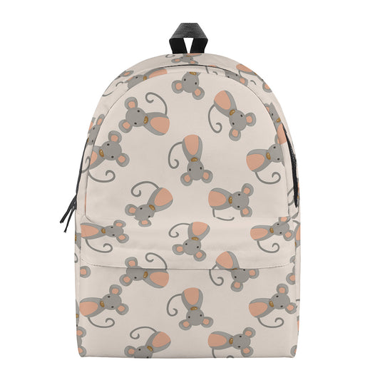 Little Rat Pattern Print Backpack