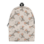 Little Rat Pattern Print Backpack