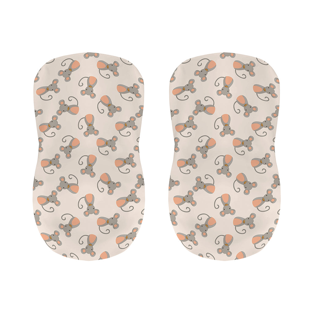 Little Rat Pattern Print Bar Stool Covers