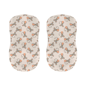 Little Rat Pattern Print Bar Stool Covers