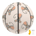 Little Rat Pattern Print Basketball