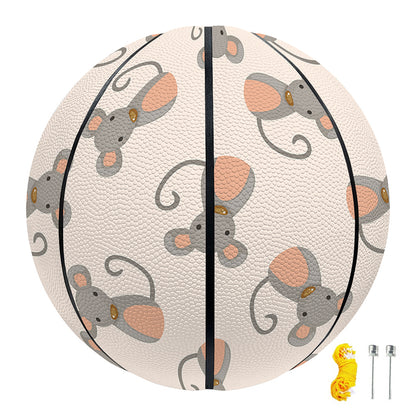 Little Rat Pattern Print Basketball
