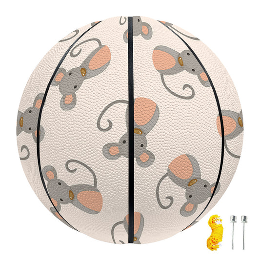 Little Rat Pattern Print Basketball