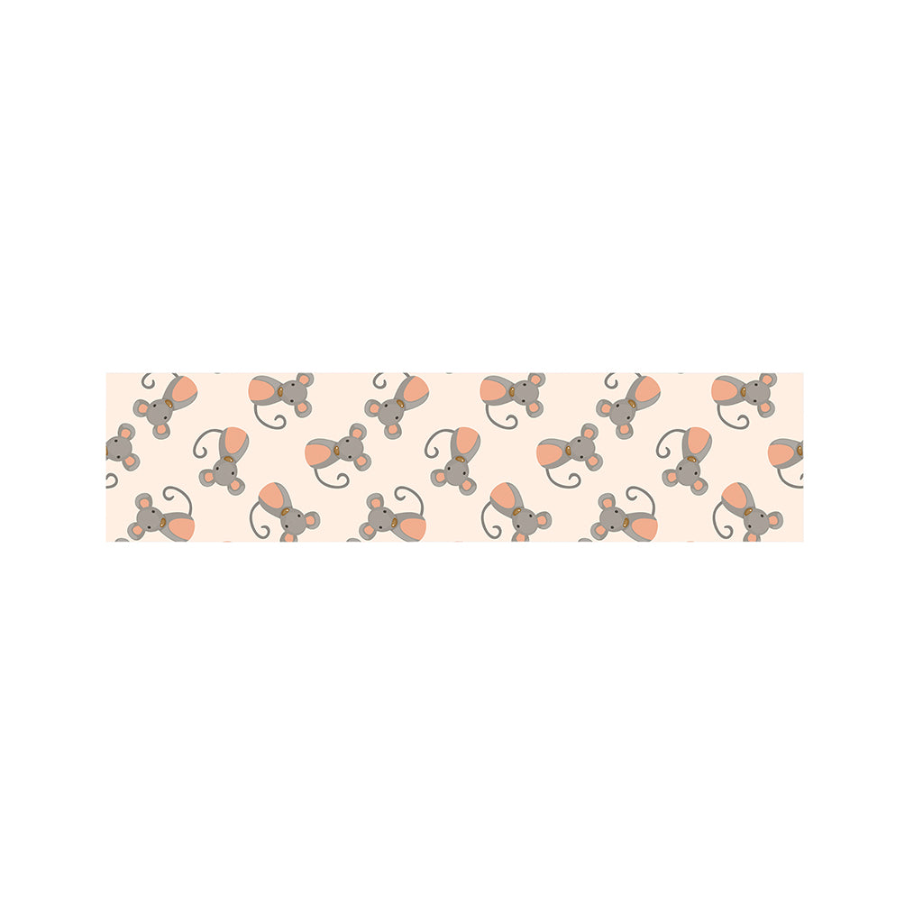 Little Rat Pattern Print Bed Runner