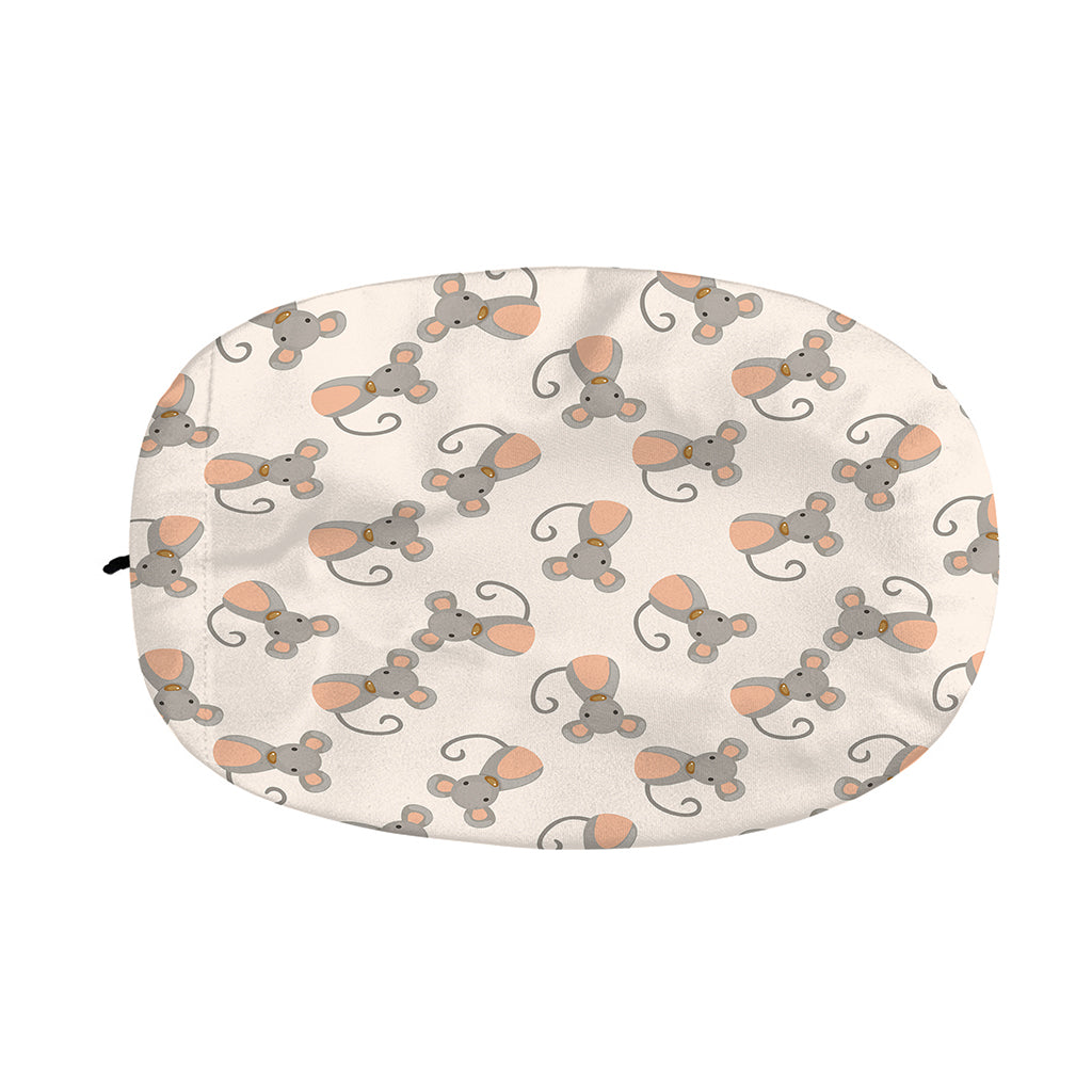 Little Rat Pattern Print Car Side Mirror Covers