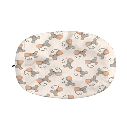 Little Rat Pattern Print Car Side Mirror Covers