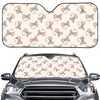 Little Rat Pattern Print Car Windshield Sun Shade