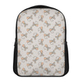 Little Rat Pattern Print Casual Backpack