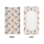 Little Rat Pattern Print Changing Pad Cover