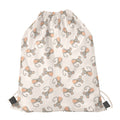 Little Rat Pattern Print Drawstring Bag