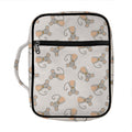 Little Rat Pattern Print Front Pocket Bible Bag