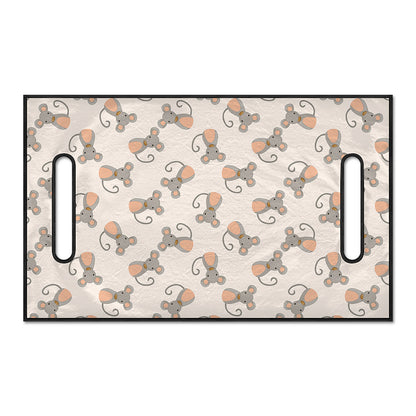 Little Rat Pattern Print Golf Cart Seat Cover