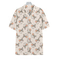Little Rat Pattern Print Hawaiian Shirt
