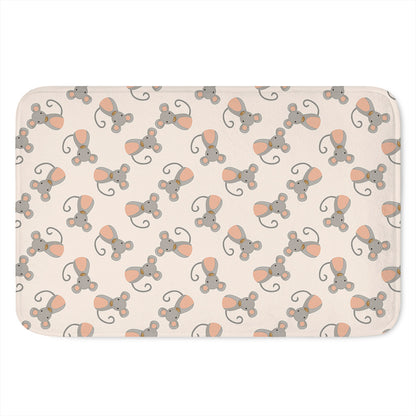 Little Rat Pattern Print Indoor Door Mat