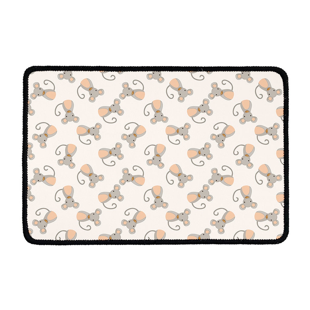 Little Rat Pattern Print Kitchen Mat