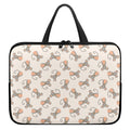 Little Rat Pattern Print Laptop Sleeve With Handle