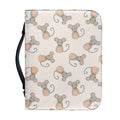 Little Rat Pattern Print Leather Bible Cover