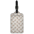 Little Rat Pattern Print Luggage Tag