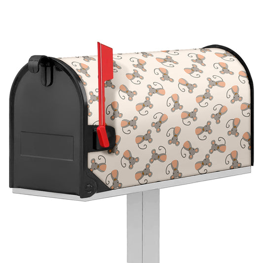 Little Rat Pattern Print Mailbox Cover