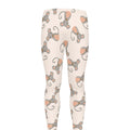 Little Rat Pattern Print Men's Leggings