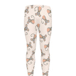 Little Rat Pattern Print Men's leggings