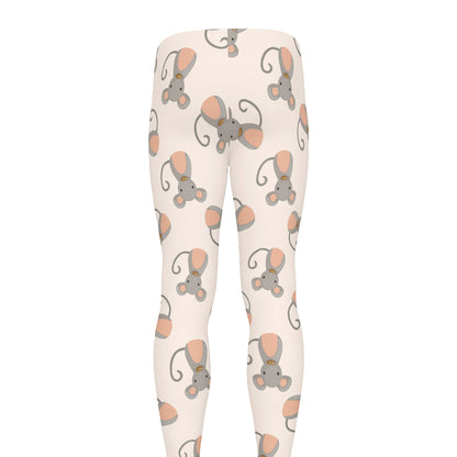 Little Rat Pattern Print Men's leggings