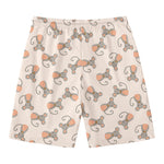 Little Rat Pattern Print Men's Swim Trunks